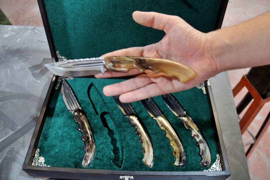 Bıçak değil, sanat eseri! Sivaslı ustanın bıçakları koleksiyonerler arasında kapış kapış gidiyor 10